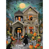 Bits and Pieces an Eerie Welcome Jigsaw Puzzles for Adults - Haunted House Halloween, No 2 Pieces Alike (500 Piece Puzzle) Bits and Pieces