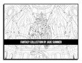 Fantasy Collection: An Adult Coloring Book with 100+ Incredible Coloring Pages of Mermaids, Fairies, Vampires, Dragons, and More! WoodArtSupply