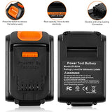 ARyee 6.0Ah Battery Replacement for Dewalt 20 Volt MAX Lithium Ion Battery DCB205 DCB200 DCB206 DCB206-2 DCB204 DCB204BT-2 DCB203 DCB201 with LED Indicator ARyee