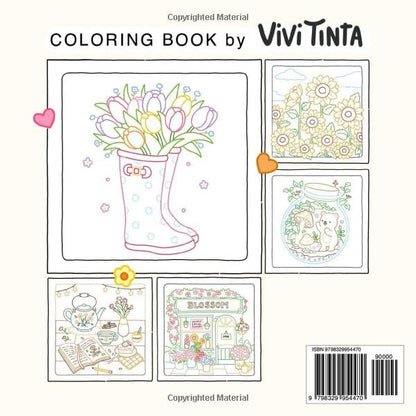 Color By Line: Coloring Book for Relaxation Featuring Vibrant Colored Outlines