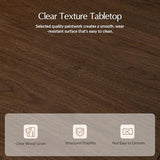 6-Piece Solid Wood Extendable Dining Table Set for 4-10 People with 4 Chairs & 1 Bench, Extension from 54 to 72 Inches for Small Spaces, Dining Room, Kitchen, Living Room, Easy Assembly, Walnut TerraSafe