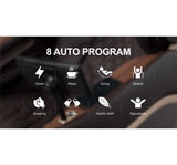 Titan AmaMedic Hilux | 4D MassageChair | Heated Back Roller Massage | SL-Track | Specialized 18 Airbags| Automatic Extendable Footrest up to 7.1”" (Black) Titan