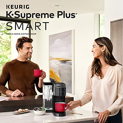 Keurig K-Supreme Plus SMART Coffee Maker, Single Serve K-Cup Pod Coffee Brewer, BREWID and MultiStream Technology, 78 Oz Keurig