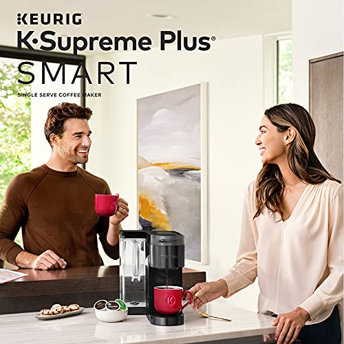 Keurig K-Supreme Plus SMART Coffee Maker, Single Serve K-Cup Pod Coffee Brewer, BREWID and MultiStream Technology, 78 Oz