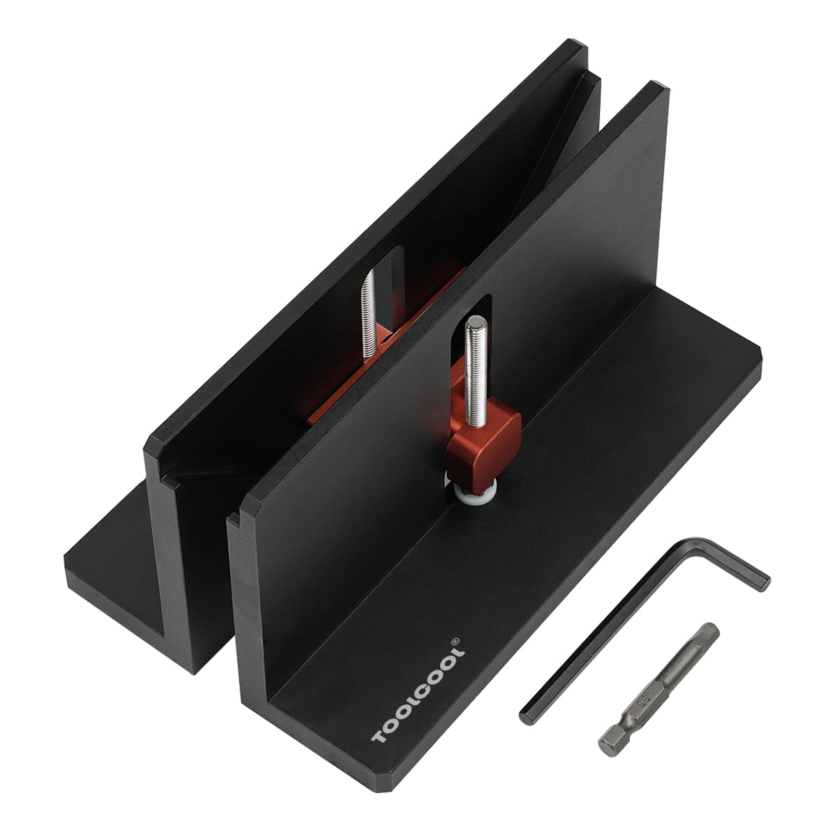 TOOLCOOL Spline Jig for Table Saw Router Table Strengthen Miter Joints and Add Design Element Suitable for Picture Frames Small Boxes and other Joinery Toolcool