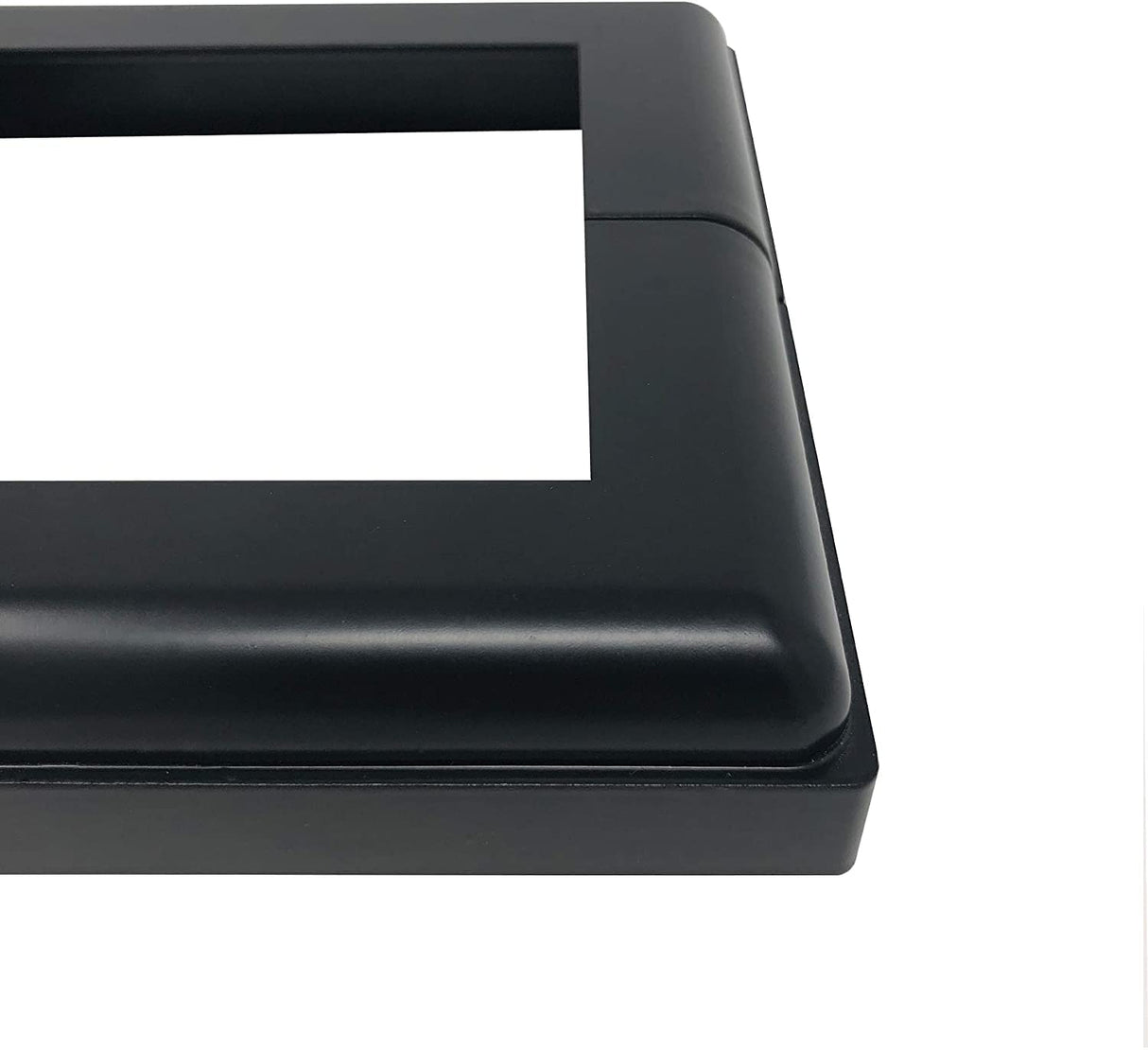 Nuvo Iron ADPBS4 Aluminum 4X4 Post Skirt Base, 1 Count (Pack of 1), Black Nuvo Iron