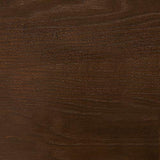 Walker Edison Walnut Solid Wood Twin over Twin Bunk Bed with Integrated Ladder and Guardrails Walker Edison