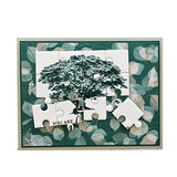 Square Jigsaw Puzzle Cutting Dies,Love Heart Jigsaw Puzzle Die Cuts Metal Embossing Stencils Template Mould for Card Scrapbooking and DIY Craft Album Paper Card Decor AHTOLS