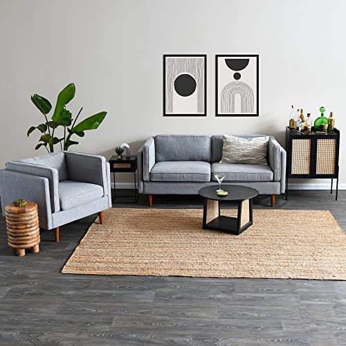 Creative Co-Op Dossier Vintage-Inspired Solid Wood Flat top for use, Natural Finish Stool/End Table Creative Co-Op