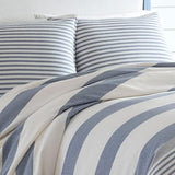 Nautica - Queen Duvet Cover Set, Cotton Reversible Bedding with Matching Shams, Mediterranean Inspired Home Decor for All Seasons (Fairwater Blue, Queen) Nautica
