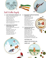 Animal Embroidery Workbook: Step-by-Step Techniques & Patterns for 30 Cute Critters & More (Landauer) Designs include Foxes, Sloths, Hedgehogs, Giraffes, Cats, Chickadees, Pandas, Bees, Flowers & More Fox Chapel Publishing