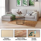 Foam Floor Tiles - 24sqft Wood Grain Interlocking Foam Tiles with Border - Foam Play Mat Playroom or Gym Flooring for Home Gym by Stalwart (Light) Stalwart