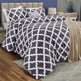 King Comforter Set 3 Piece Grey by Utopia Bedding, Printed Comforters King Size, Bedding Comforters Sets, Down Alternative Soft Bed Set, 1 Comforter (90 x 102 inches) 2 Pillow Shams (20 x 36 inches) Utopia Bedding