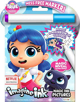 True and The Rainbow Kingdom Coloring Book Set - Imagine Ink Book and Play Pack (Party Pack) Bendon