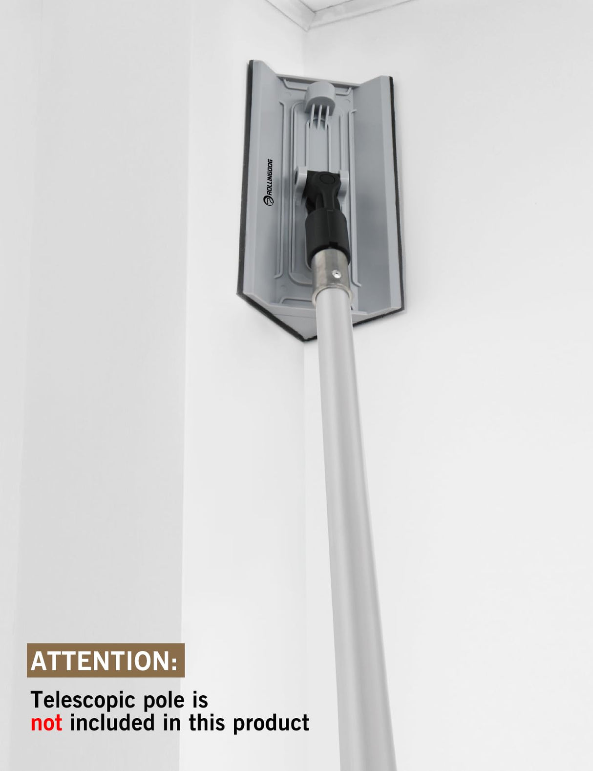 ROLLINGDOG Drywall Corner Sander - Hand Sander With 6PC Oxide Mesh Sandpaper for Corner Wall Cleaning and Polishing ROLLINGDOG