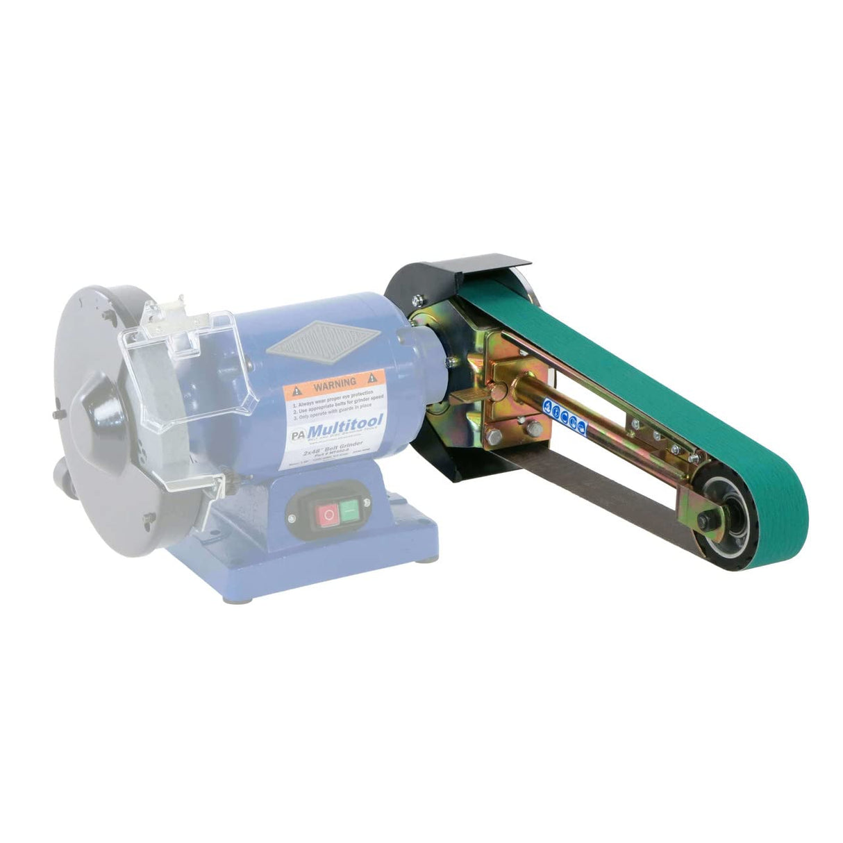 Multitool 2" x 48" Belt Grinder Attachment for Bench Grinders MULTITOOL GRINDERS