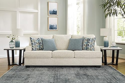 Signature Design by Ashley Valerano Casual Sofa for Living Room, Beige