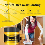 PIPIHUA Beeswax Polish and Conditioner for Wood Furniture - Waterproof & Repair Wax, Multipurpose Wood Cleaner and Furniture Polish (2 x 100g with 4 PIPIHUA