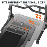 Oransail Small Standing Desk with Wheels, 29.5-45.3 Inch Adjustable Height, Portable Treadmill Desk, Rolling Computer Table for Walking Pad with a Cup Holder and a Hook Oransail