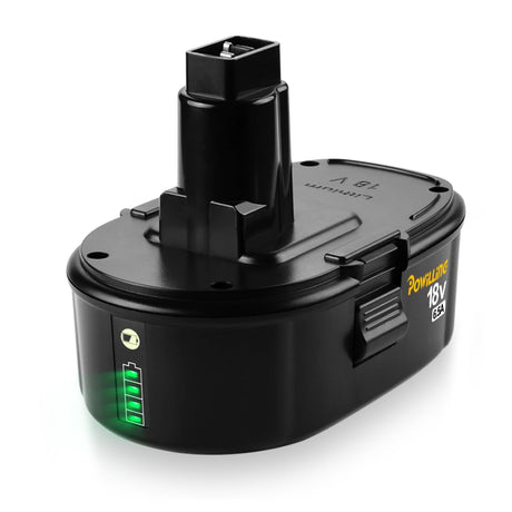 Powilling Innovation 6.5Ah Lithium-Ion Replacement Battery for Dewalt 18V XRP Ni-Cad Battery DC9096 DC9098 DC9099 DE9039 for Dewalt 18Volt Batteries Powilling