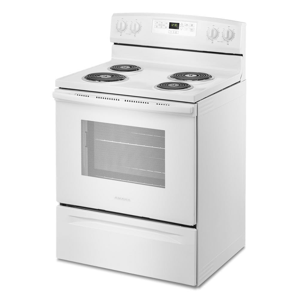 Amana 30 in. 4.8 cu. ft. Electric Range in White AMANA