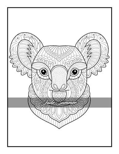 100 Animals: An Adult Coloring Book with Lions, Elephants, Owls, Horses, Dogs, Cats, and Many More! FILLBOSS