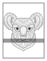 100 Animals: An Adult Coloring Book with Lions, Elephants, Owls, Horses, Dogs, Cats, and Many More! FILLBOSS