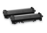 Brother Genuine TN760 2-Pack High Yield Black Toner Cartridge with approximately 3,000 page yield/cartridge Brother
