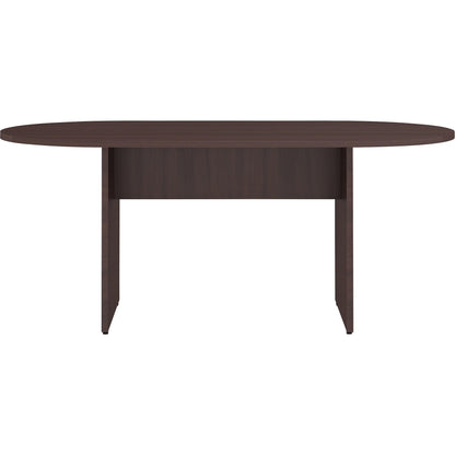 Lorell Essentials Conference Table, Espresso - WoodArtSupply