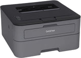 Brother L-2300D Series Compact Monochrome Laser Printer I Auto 2-Sided Printing I Up to 26 Pages/min I 250-sheet/tray I 2400 x 600 dpi I 27ppm + Printer Cable Brother