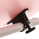 Mobile Standing Desk, Adjustable Laptop Desk Small Stand Up Table, Portable Rolling Desk With Wheels And Stopper, Computer Cart Workstation With Wheels, Work Bedside Table For Home Office (Pink) SAHUANIYE