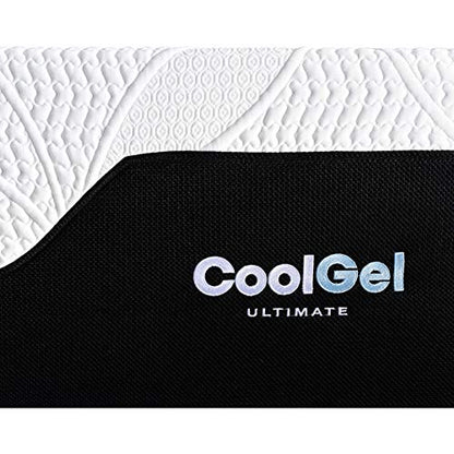 Cool Gel Memory Foam 14-Inch Mattress with 2 Bonus Pillows, CertiPUR-US Certified, Mattress in a Box, Full, White