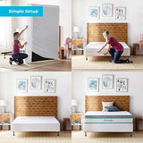 Linenspa Box Spring Encasement – Queen Size Box Spring Cover – Zippered and Waterproof Protector, Complete Protection – White Linenspa