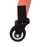 Aain Mechanic Rolling Tool Tray with Drawer Work Table, 34.25-46.85 in, Orange Aain