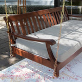 Cambridge Casual Como Solid Wood Outdoor Swing Daybed Cambridge Casual