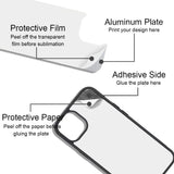 O BOSSTOP 5PCS Sublimation Blanks Phone Cases Covers for iPhone 12Pro Max, Soft Rubber Protective Shockproof Case Anti-Slip Printable DIY iPhone 12Pro Max Case(6.7 inch) O BOSSTOP