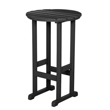 nalone 40" Outdoor Bar Table, All Weather HDPE Bar Height Patio Table Counter Round Patio Cocktail Bar Tables, Tall Bistro Pub Table for Deck, Porch, Backyard, Garden nalone