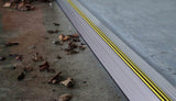 1" High Commercial Door Aluminum Threshold Seal Kit 10'2" Length | Full Kit Fixings Included | GaraDry GARADRY