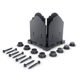 Ozco Building Products 56608 Laredo Sunset 6x6 Post Base Kit, (1 per Pack),Black Ozco Building Products