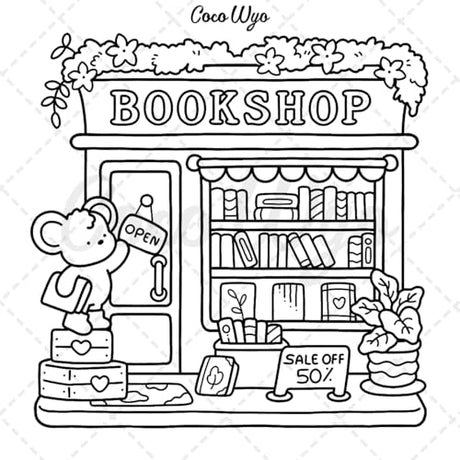 Little Corner: Coloring Book for Adults and Teens, Super Cute Designs of Cozy, Hygge Spaces for Relaxation (Cozy Spaces Coloring) Coco Wyo LLC