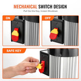 VEVOR Benchtop Mortise Machine, 370W, 1725 RPM Woodworking Mortising Machine, with 1/4-Inch 3/8-Inch 1/2-Inch Chisels Wooden Workbench, for Making VEVOR