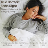 California Design Den Luxury 800 Thread Count King Size Sheets Set - 100% Cotton Sheets, Soft Sateen, Deep Pockets for a Snug Fit, Durable Bedding Set - White