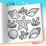 Cozy Summer: Bold & Easy Coloring Book for Adults and Teens Featuring Fun Summer Designs for Stress Relief and Relaxation (Bold and Easy Coloring Books) WoodArtSupply