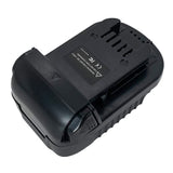 JFQWLE Converter for Makita to Milwaukee 18V Battery Adapter, Convert Makita 18V Lithium-Ion Battery BL1815 BL1830B BL1860B to Milwaukee 18 Volt M18 Lithium Cordless Tool Battery JFQWLE