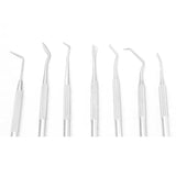 Motanar 10 Pcs 3D Printer Removal Cleaning Tool Kit, Metal Picks Set with Different Tips (Black) Motanar