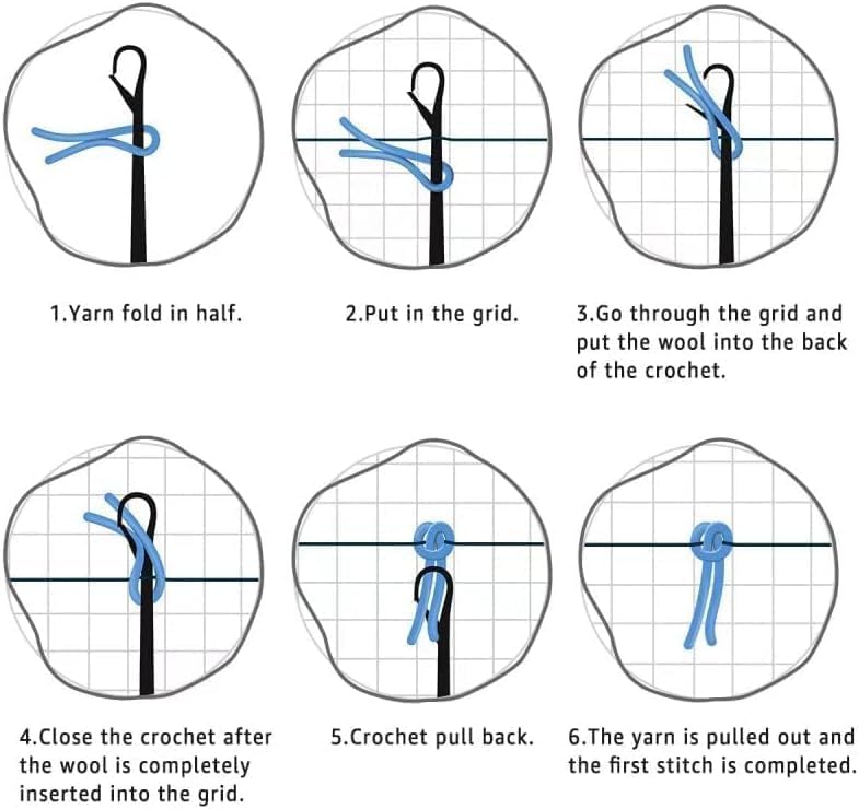 Puzamen Latch Hook Kits for Kids Puzamen