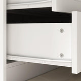 TAMUNE L-Shaped Dressing Table with 8 Drawers, Extendable Vanity Desk and Dresser Combo, Wood Vanity Dresser Makeup Desk, Wide Desktop, for Bedroom Dressing Room, White (47.8”W x 47.2”D x 31.5”H) TAMUNE