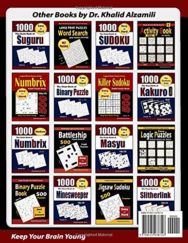 Jigsaw Sudoku Adult Puzzle Book: 1000 Medium to Very Hard Irregular Sudoku Puzzles (The Big Books of Logic Puzzles Series) WoodArtSupply