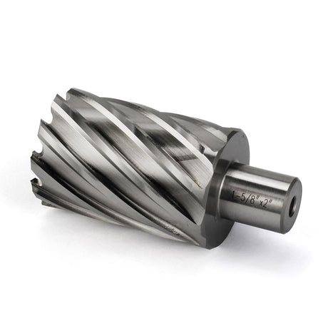 JESTUOUS Annular Cutter 3/4 Inch Weldon Shank 1-5/8 Cutting Diameter 2 Cutting Depth Slugger Bits HSS Kit for Magnetic Drill Press JESTUOUS