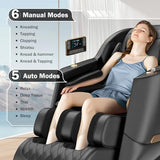 Culanta Massage Chair Full Body, Zero Gravity SL-Track Shiatsu Massage Recliner Chair with Body Scan, Airbags, Foot Rollers, Deep Yoga Stretch, Heating (U1-Black) Culanta